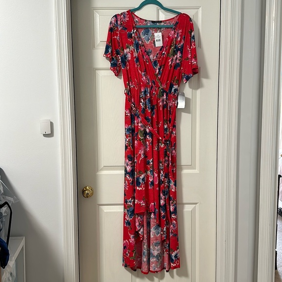 West Kei Dresses & Skirts - Nordstrom West Kei Red Floral Maxi Dress